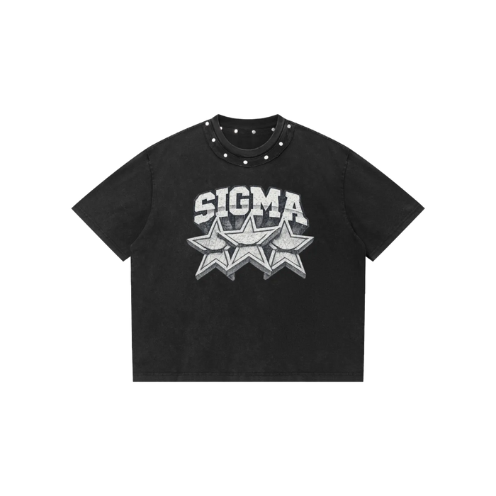 ΦΒΣ Studded Boxy Tee