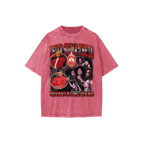 ΔΣΘ Legacy Acid Wash Tee