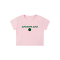 AKA Wax Emblem Crop Tee