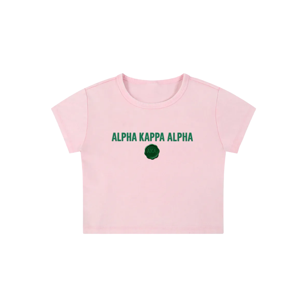 AKA Wax Emblem Crop Tee