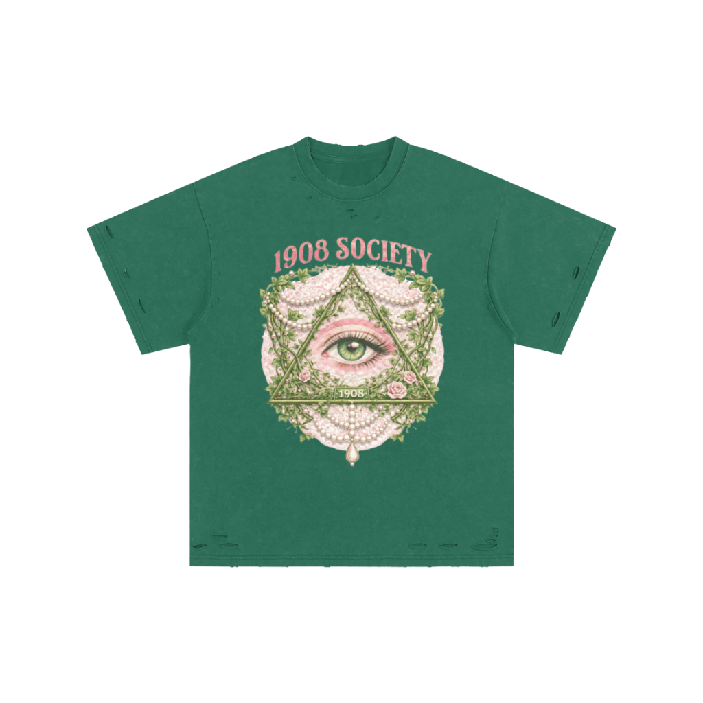1908 Society Hand Frayed Wash Tee