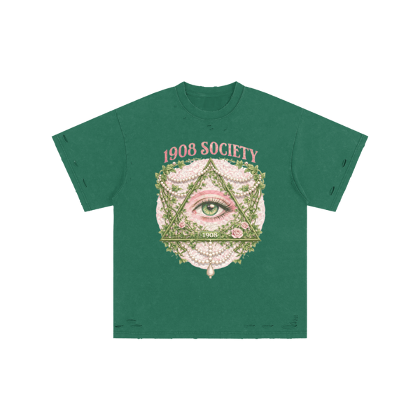 1908 Society Hand Frayed Wash Tee