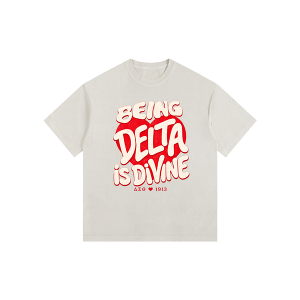ΔΣΘ Being Divine Tee