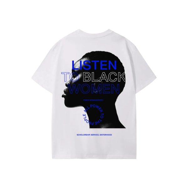ΖΦΒ Listen To Black Women Tee