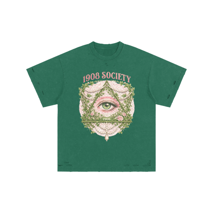 1908 Society Hand Frayed Wash Tee