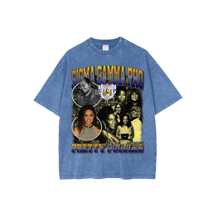 ΣΓΡ Legacy Acid Wash Tee