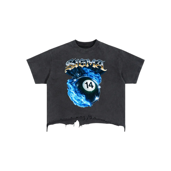 ΦΒΣ Space Ball Distressed Hem Tee