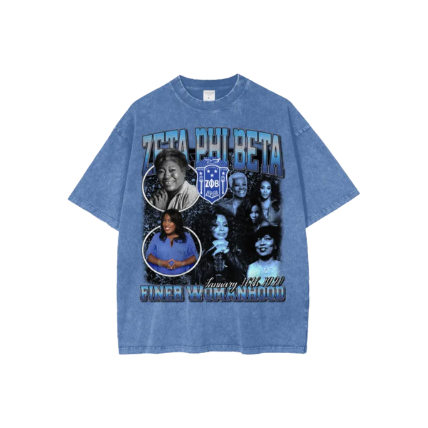 ΖΦΒ Legacy Acid Wash Tee