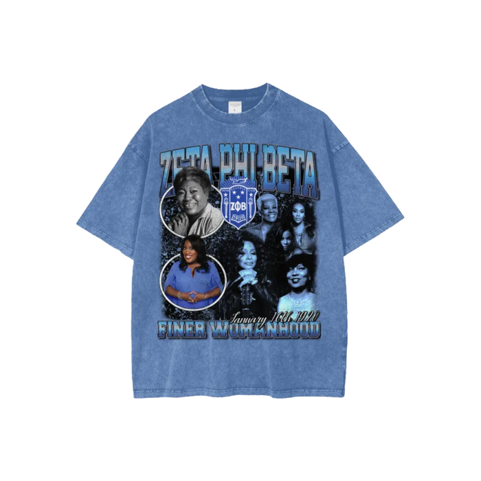 ΖΦΒ Legacy Acid Wash Tee